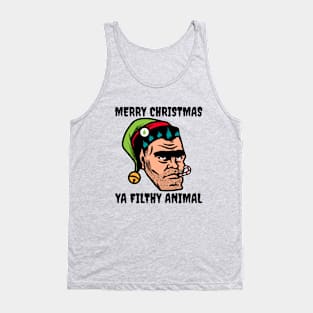 Merry Christmas ya filthy animal Tank Top